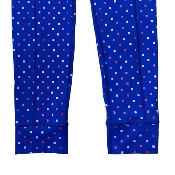 Lilly Pulitzer Royal Blue Luxletic Weekender High Rise UPF 50+ Crop Legging - Picture 7 of 11